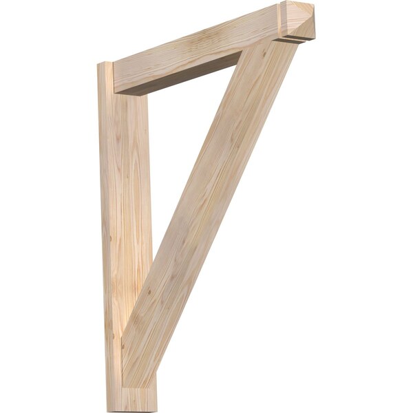 Ekena Millwork Traditional Arts & Crafts Smooth Outlooker, Douglas Fir, 5 1/2"W x 34"D x 38"H OUT06X34X38TRA03SDF - main